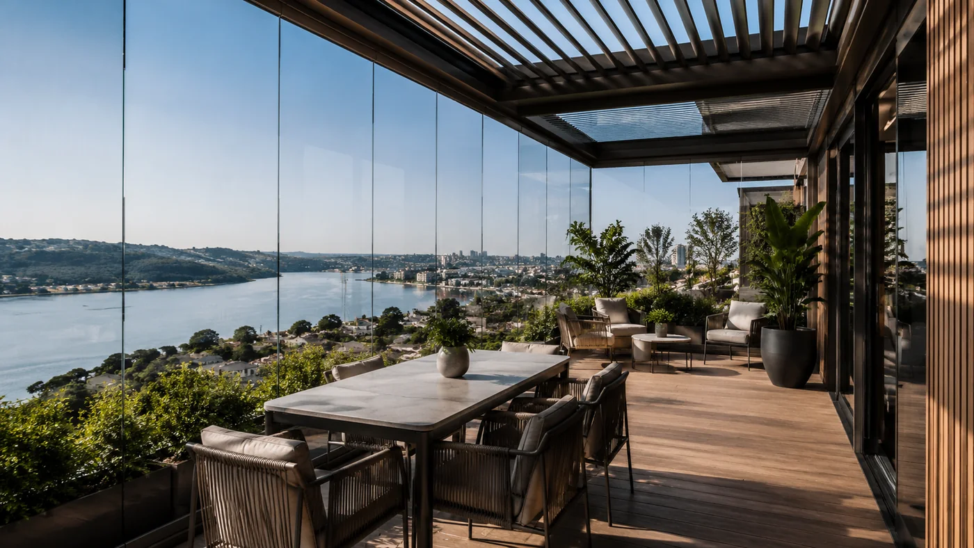 Pergola Sistemleri Pergola Sistemleri RS Vizyon gerçek proje görseli